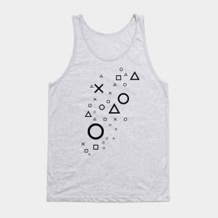 Black Playstation Magic Tank Top